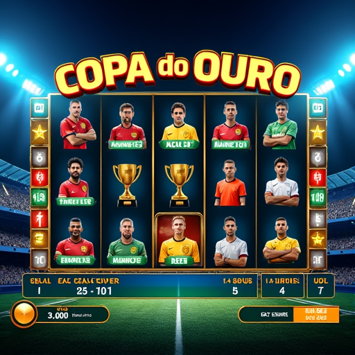 Copa do Ouro: uma máquina caça-níquel inspirada na paixão pelo futebol brasileiro